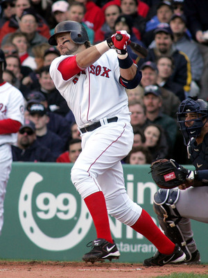 The Boston Red Sox' Kevin Millar hit a 3-run home run in the fifth inning  against San Francisco Giants pitcher Jerome Williams to put his team ahead  during an interleague game, Friday